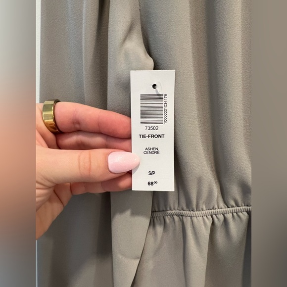 ARITIZA Sunday Best Tie-Front Blouse - Picture 3 of 3